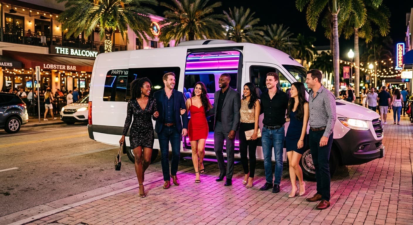 Prom Party Bus · Fort Lauderdale party bus
